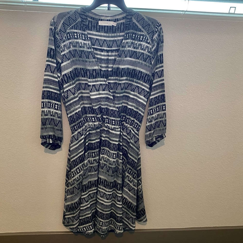 Lush Long Sleeve Mini Dress